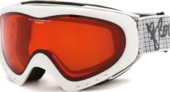 Eyewear-Bloc Eyewear BLOC Utopia Goggle - Shiny White-Goldeneye Lens