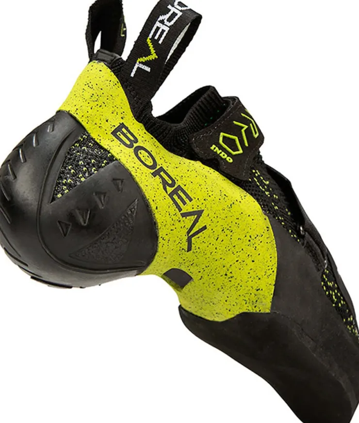 Climbing Shoes|Performance Shoes-Boreal Indo Climbing Shoe - Black-Green