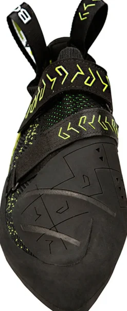 Climbing Shoes|Performance Shoes-Boreal Indo Climbing Shoe - Black-Green