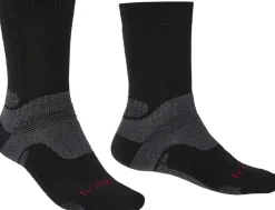 Socks|Socks-Bridgedale Mens Hike Midweight Merino Socks - Black