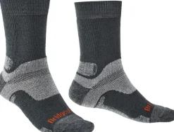 Socks|Socks-Bridgedale Mens Hike Midweight Merino Socks - Gunmetal