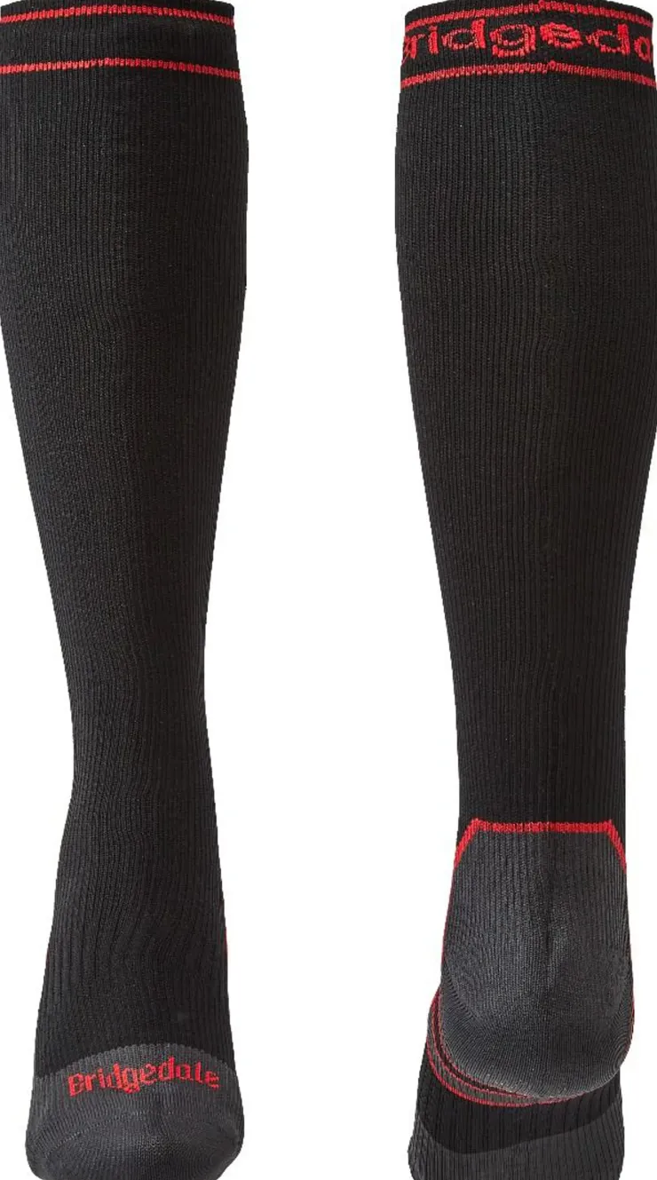 Socks|Socks-Bridgedale Mens StormSock Heavyweight Knee Socks - Black