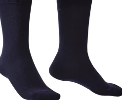 Socks|Socks-Bridgedale Unisex Thermal Liner Socks - Twin Pack - Navy