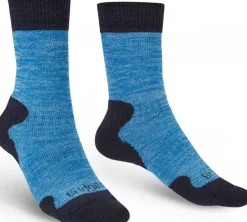 Socks|Socks-Bridgedale Womens Explorer Heavyweight Merino Comfort Boot Socks - Blue Marl