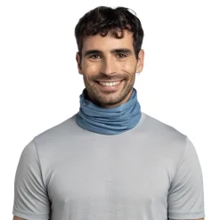 Neck Warmers-Buff Coolnet UV Insect Shield - Solid Slate