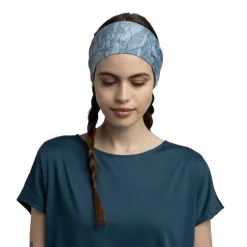 Hats-Buff Coolnet UV Wide Headband - Laven Mist