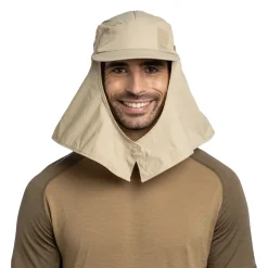 Hats-Buff Desert Cap - Solid Birch Grey