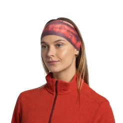 Hats-Buff Thermonet Headband - Matewa Garnet