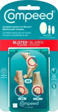 First Aid-Compeed Mixed Blister Plasters