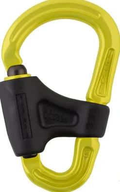 Carabiners & Quickdraws-DMM Belay Master Carabiner - Lime