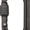 Carabiners & Quickdraws-DMM PerfectO Screwgate Carabiner - Matt Grey