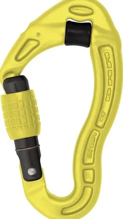 Carabiners & Quickdraws-DMM Revolver Screwgate Carabiner - Lime