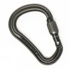 Carabiners & Quickdraws-DMM Shadow HMS Screwgate Carabiner - Matt Grey