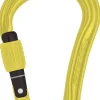 Carabiners & Quickdraws-DMM Shadow HMS Screwgate Carabiner - Lime