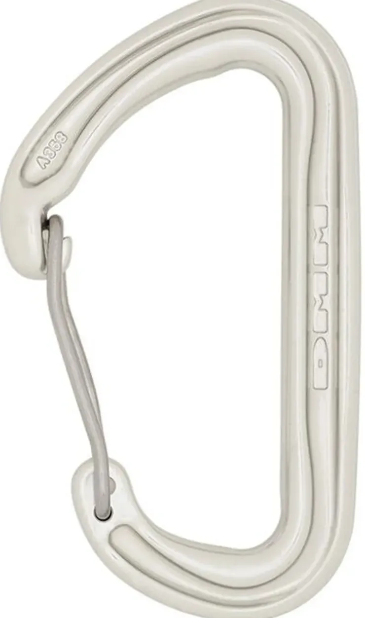 Carabiners & Quickdraws-DMM Spectre 2 Wire Gate Carabiner - Silver