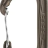 Carabiners & Quickdraws-DMM WallDO Wiregate Carabiner - Matt Grey