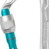 Carabiners & Quickdraws-Edelrid Pure Screw III Carabiner - Silver