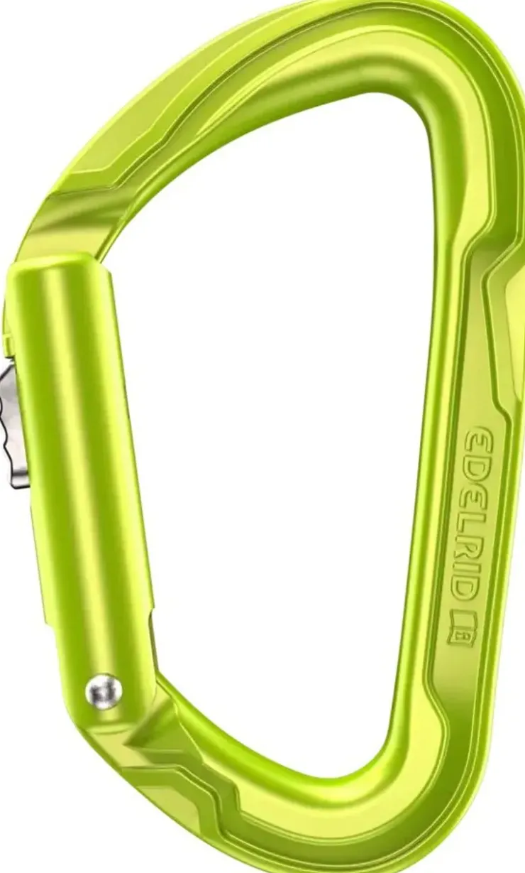 Carabiners & Quickdraws-Edelrid Pure Slider III Carabiner - Oasis