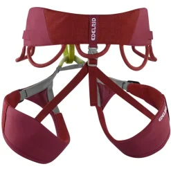 Harnesses-Edelrid Womens Jayne IV Climbing Harness - Rhubarb Red