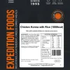 Lunch/ Dinner-Expedition Foods Chicken Korma with Rice - 1000kcal