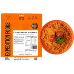 Lunch/ Dinner-Expedition Foods Chicken Korma with Rice - 800kcal