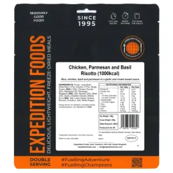 Lunch/ Dinner-Expedition Foods Chicken Parmesan and Basil Risotto - 1000kcal