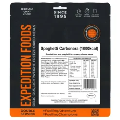 Lunch/ Dinner-Expedition Foods Spaghetti Carbonara - 1000kcal