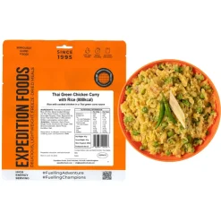 Lunch/ Dinner-Expedition Foods Thai Green Chicken Curry with Rice - 800kcal