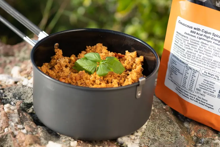 Lunch/ Dinner-Expedition Foods Vegan Couscous with Cajun Spices and Veg - 800kcal