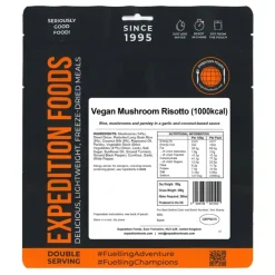 Lunch/ Dinner-Expedition Foods Vegan Mushroom Risotto - 1000kcal