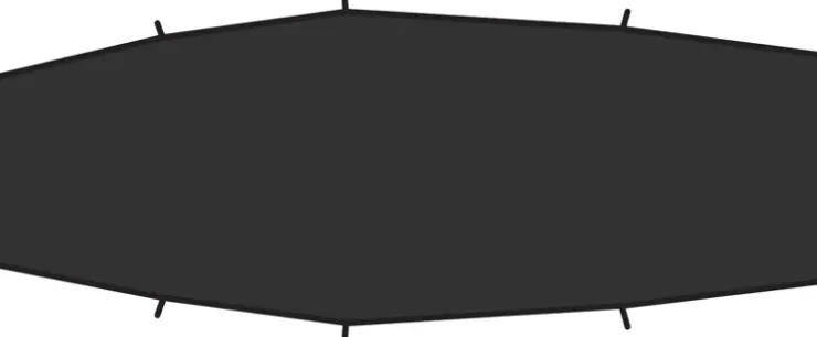 Footprints & Floors-Fjallraven Abisko Shape 2 Footprint - Black