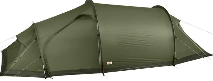 Backpacking & Lightweight Tents-Fjallraven Abisko Shape 3 Tent - Pine Green