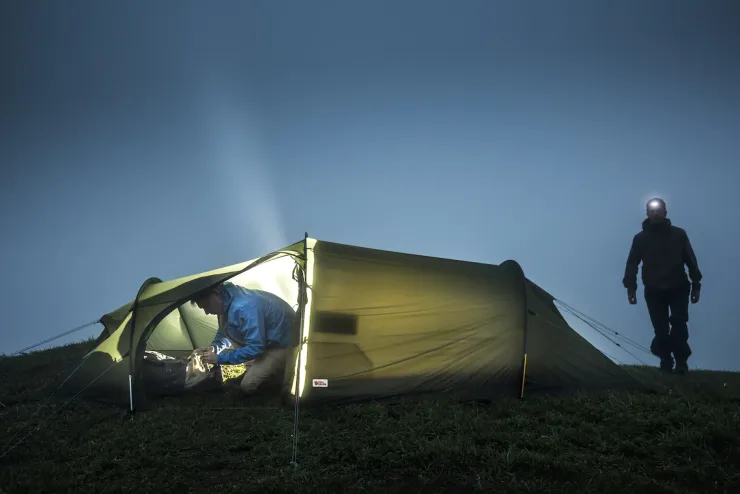 Backpacking & Lightweight Tents-Fjallraven Abisko Shape 3 Tent - Pine Green