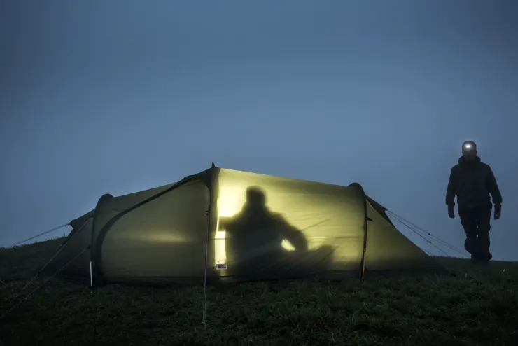 Backpacking & Lightweight Tents-Fjallraven Abisko Shape 3 Tent - Pine Green