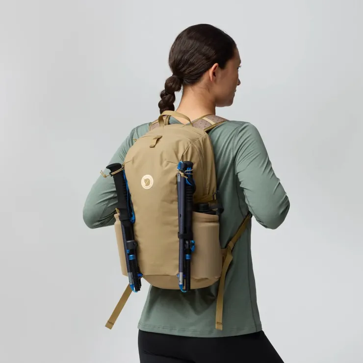 Day Packs-Fjallraven Abisko Softpack 16 Rucksack - Clay