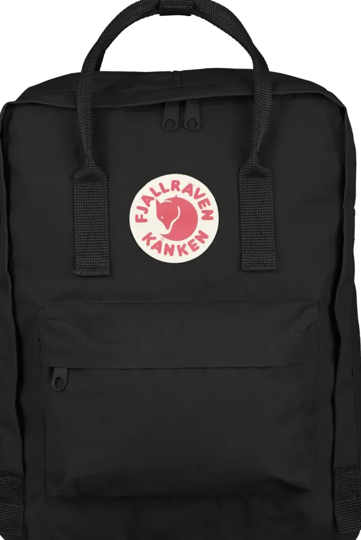 Day Packs-Fjallraven Kanken Backpack - Black