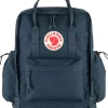Day Packs-Fjallraven Kanken Outlong Backpack - Navy