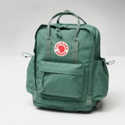 Day Packs-Fjallraven Kanken Outlong Backpack - Frost Green