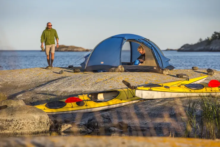 Backpacking & Lightweight Tents-Fjallraven Keb Dome 3 Tent - Pine Green
