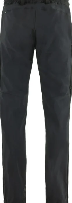 Trousers & Leg Wear-Fjallraven Mens Abisko Hybrid Trail Trousers - Black