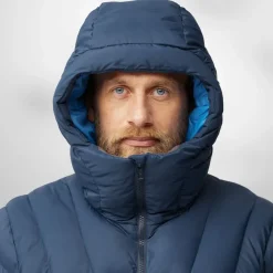 Insulated Jackets-Fjallraven Mens Expedition Mid Winter Jacket - Navy-UN Blue