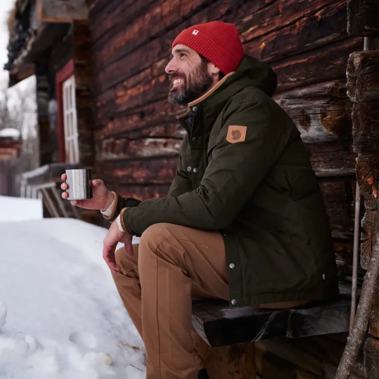 Casual Jackets-Fjallraven Mens Greenland No.1 Down Jacket - Dark Navy