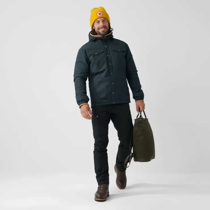 Casual Jackets-Fjallraven Mens Greenland No.1 Down Jacket - Dark Navy
