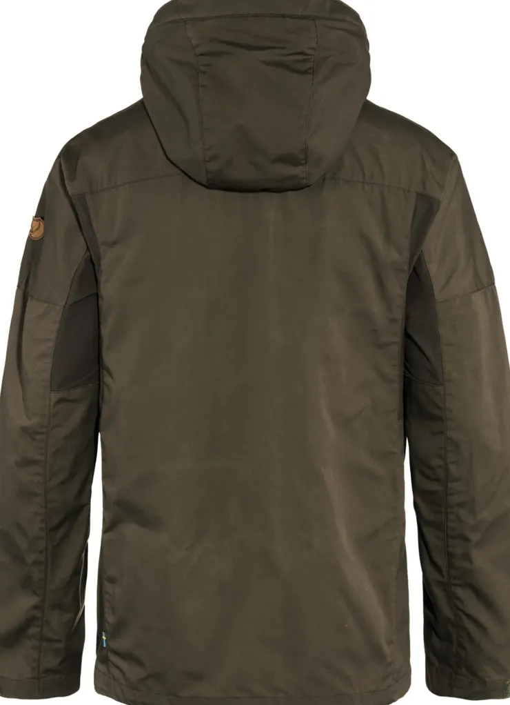 Casual Jackets-Fjallraven Mens Kaipak Jacket - Dark Olive