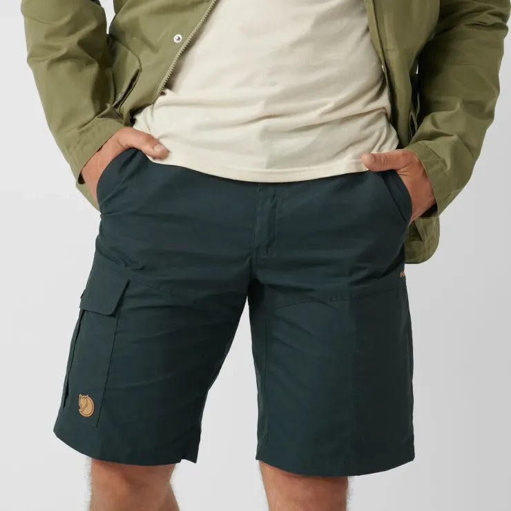 Shorts-Fjallraven Mens Karl Pro Shorts - Dark Grey