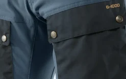 Shorts-Fjallraven Mens Keb Shorts - Black-Stone Grey