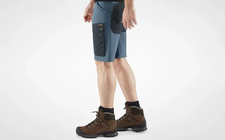 Shorts-Fjallraven Mens Keb Shorts - Black-Black