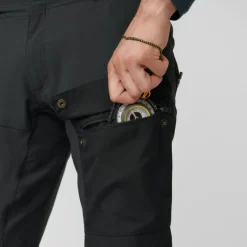 Trousers & Leg Wear-Fjallraven Mens Keb Trousers - Mountain Blue