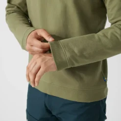 Fleece & Mid Layer-Fjallraven Mens Vardag Sweater - Green