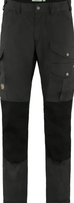 Trousers & Leg Wear-Fjallraven Mens Vidda Pro Trousers - Dark Grey-Black